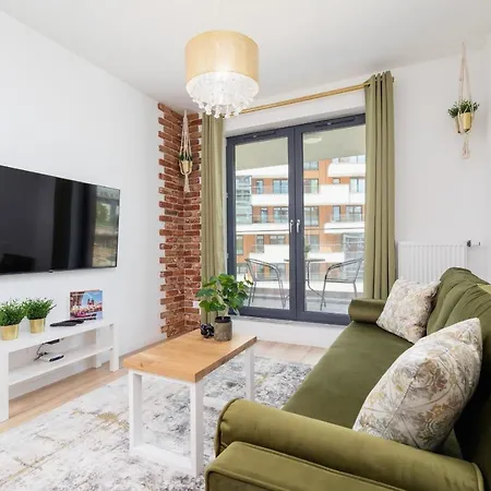 Wislane Tarasy Lux Apartments Cracow By Renters Prestige Krasków Eksteriør bilde
