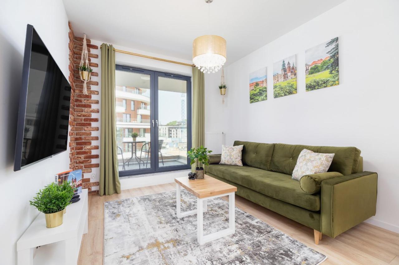 Wislane Tarasy Lux Cracow By Renters Prestige Leilighet *