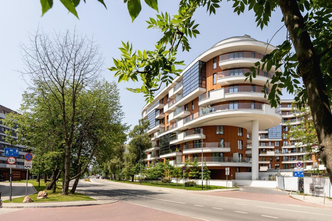 Leilighet Wislane Tarasy Lux Cracow By Renters Prestige Krasków