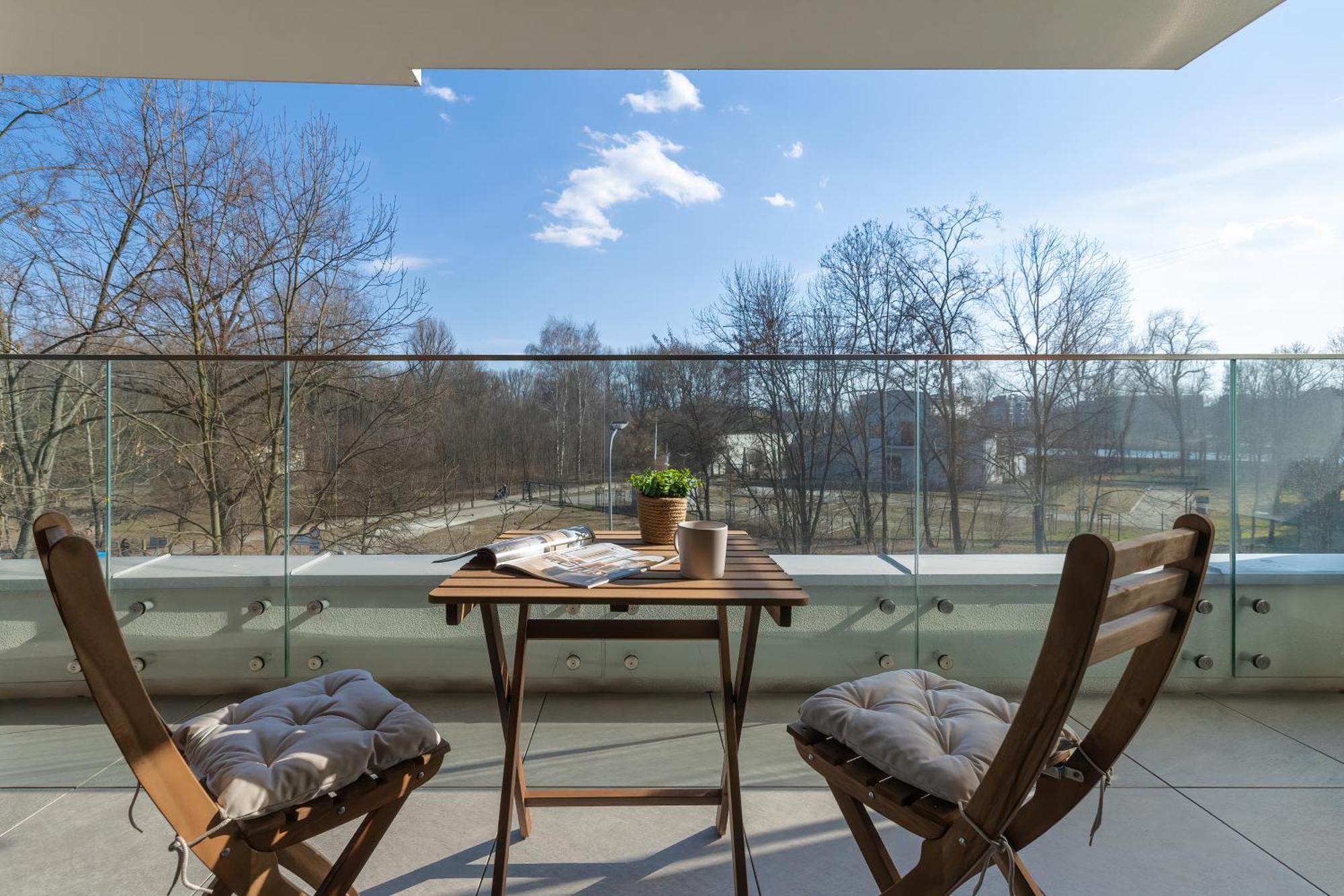 Wislane Tarasy Lux Cracow By Renters Prestige Leilighet Krasków