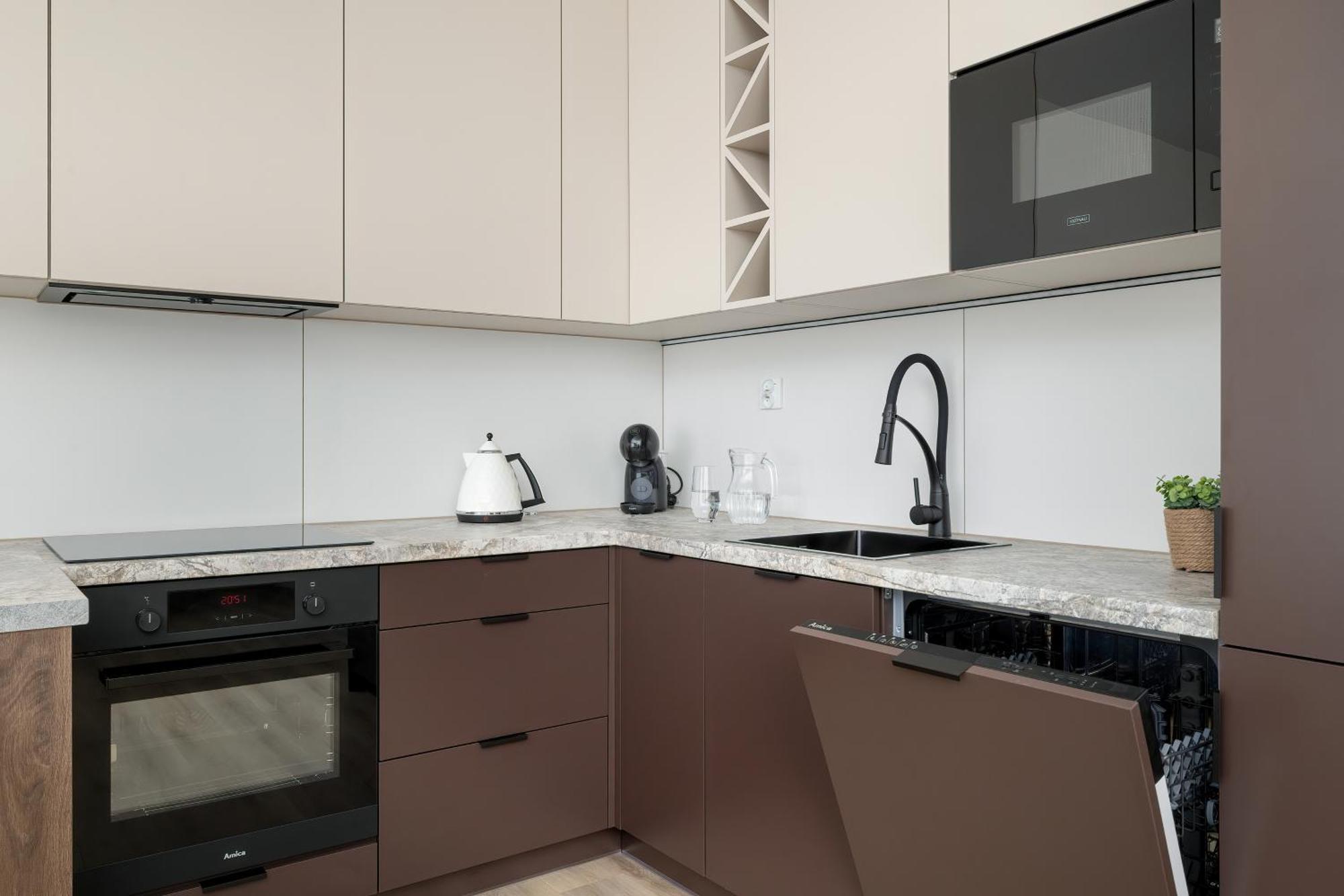 Leilighet Wislane Tarasy Lux Cracow By Renters Prestige Krasków